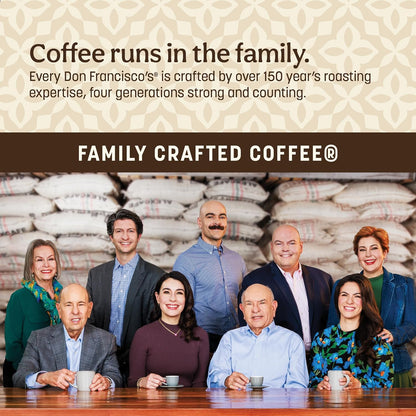Don Francisco’S Hawaiian Hazelnut Flavored Medium Roast Coffee Pods - 55 Count - Recyclable Single-Serve Coffee Pods, Compatible with Your K- Cup Keurig Coffee Maker (Including 2.0)