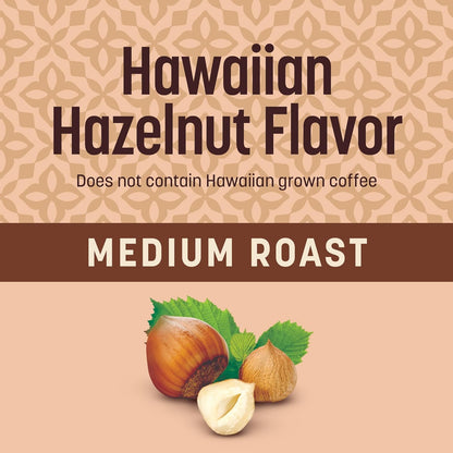 Don Francisco’S Hawaiian Hazelnut Flavored Medium Roast Coffee Pods - 100 Count - Recyclable Single-Serve Coffee Pods, Compatible with Your K- Cup Keurig Coffee Maker (Including 2.0)