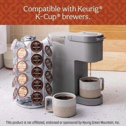 Vanilla Nut Flavored Medium Roast Coffee Pods - 100 Count - Recyclable Single-Serve Coffee Pods